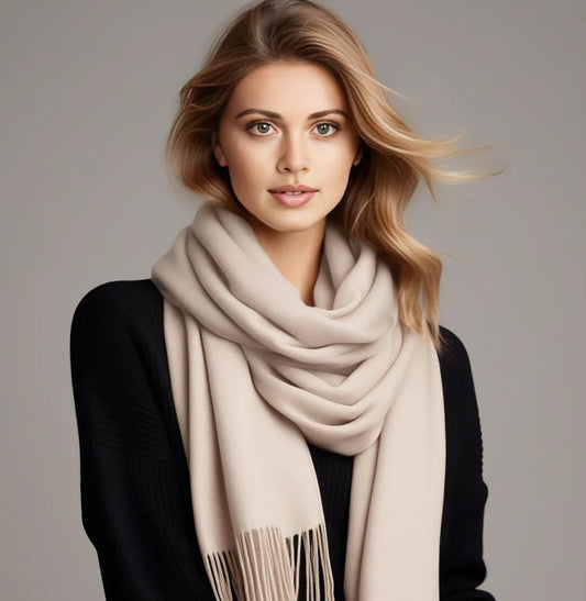 Elevate Your Style for Success: How to Wear a Cashmere Scarf with Any Outfit