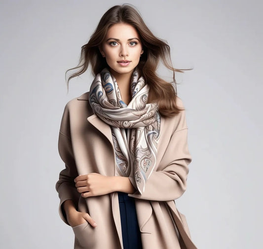 Elevate Your Casual Style with a Silk Scarf: Autumn Edition for All Ages