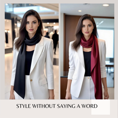 100% Seidenschal Damen Halstuch N192