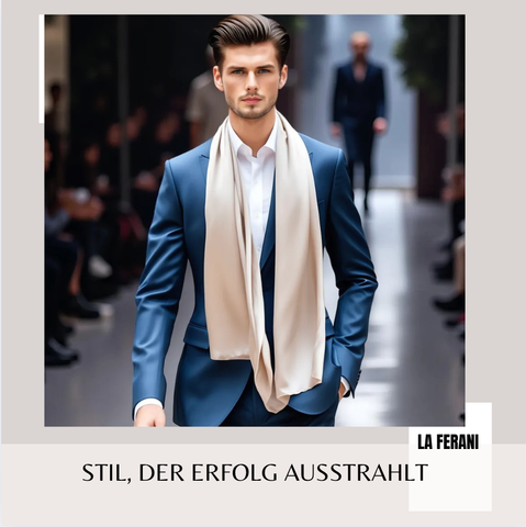 Herren 100% Seidenschal Weiß Schwarz 180x90cm Halstuch Uni Farbe Business Style für Anzug 10 Farben N192