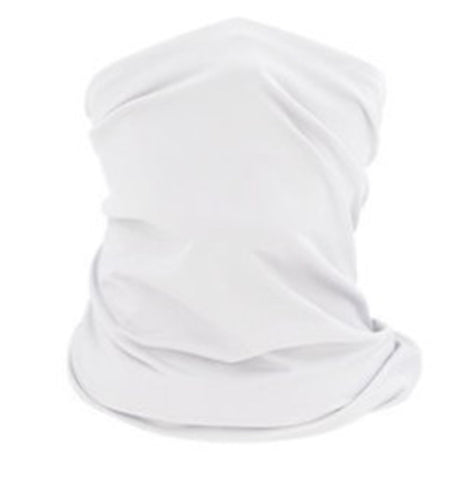 Silk Mask Tube Scarf Neck Wrap Men Women cooling effect